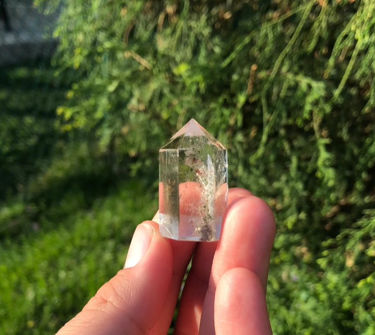 Witch's Way Garden Quartz Crystal Point