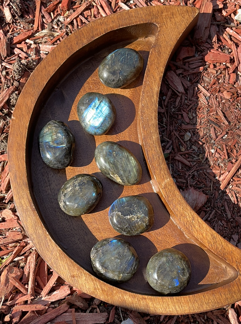 Witch's Way Labradorite Palm Stone