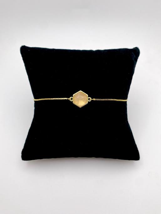 Nuance Hexagon Bracelet