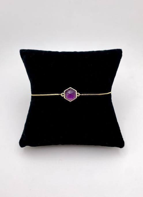 Nuance Hexagon Bracelet