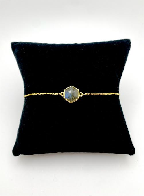 Nuance Hexagon Bracelet