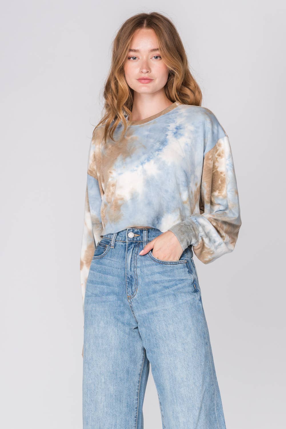 Fore Collection Tie Dyed Pullover