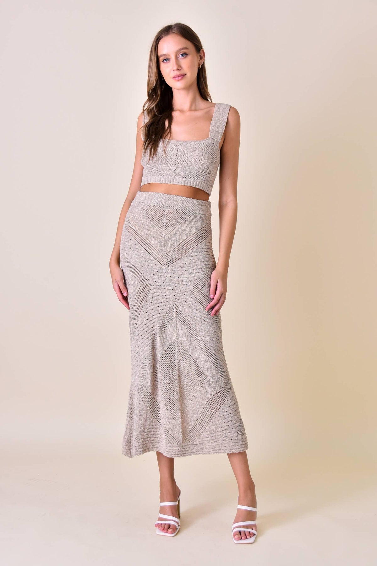 Fore Collection Knit Crop Top