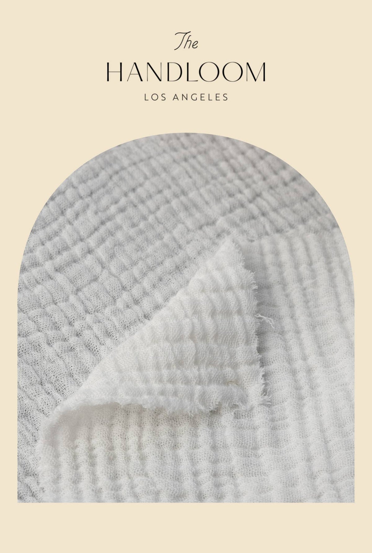The Handloom Siena Top - White