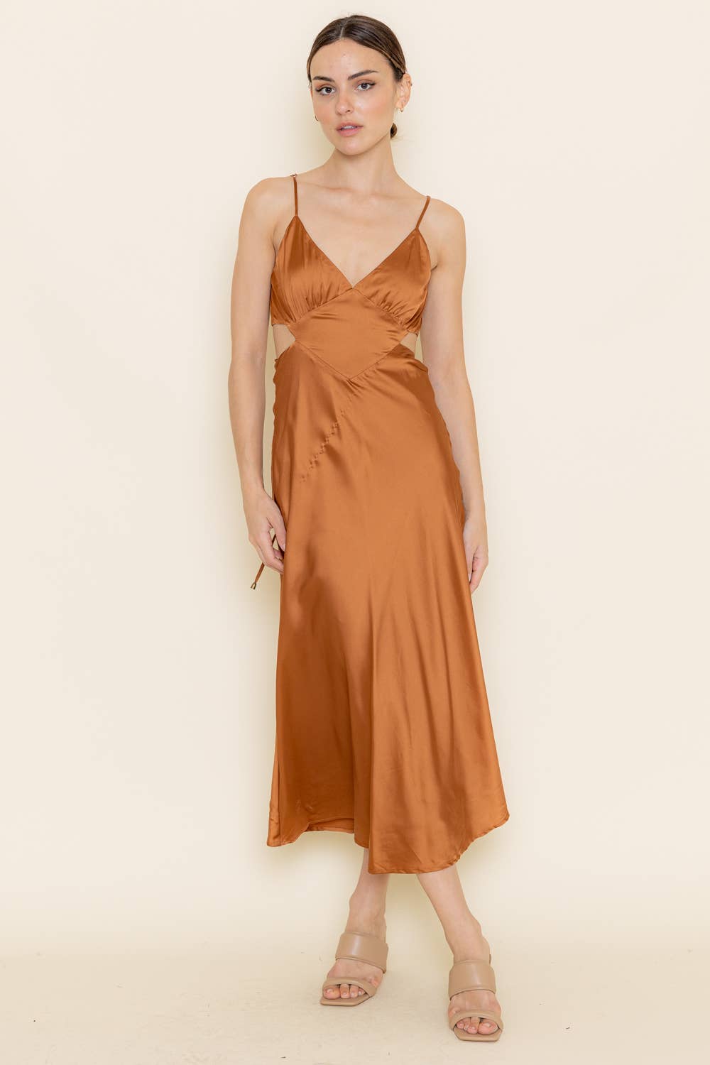 Fore Collection Cut-Out Dress