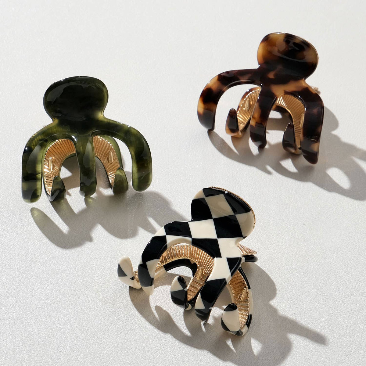 Vintage Octopus Claw Clip