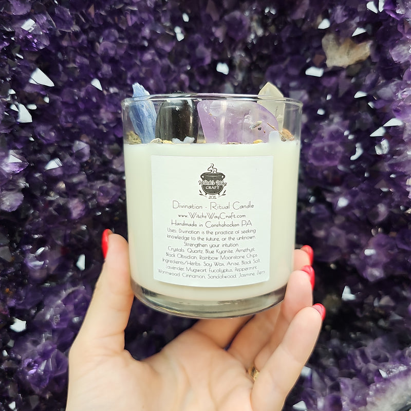 Witch's Way Divination Spell Candle