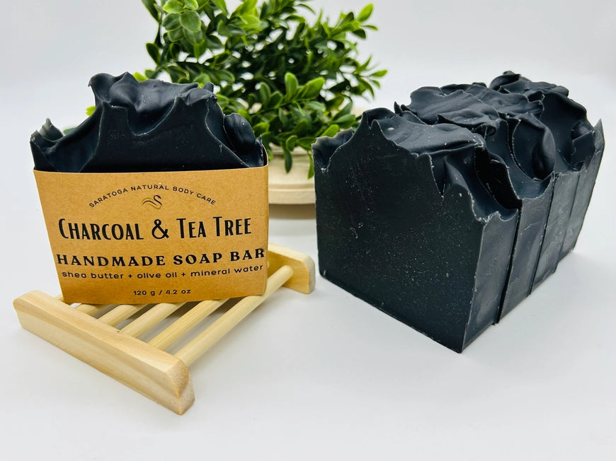 Saratoga Charcoal  & Tea Tree Soap