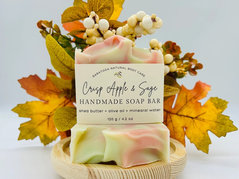 Natural Crisp Apple & Sage Bar Soap