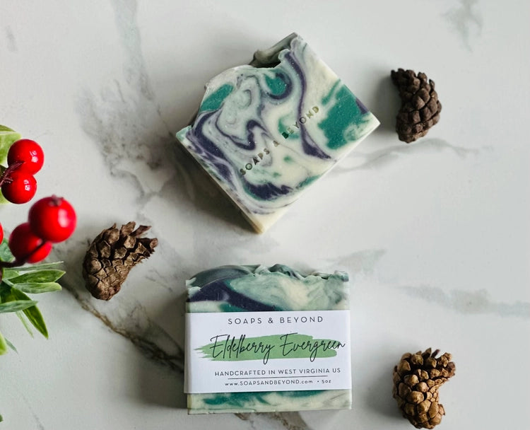 Elderberry Evergreen Bar Soap