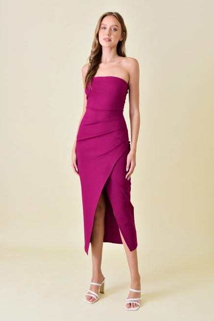Fore Fuchsia Cocktail Dress