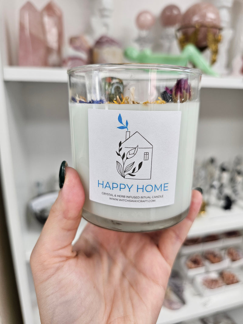 Witch's Way Happy Home Spell Candle
