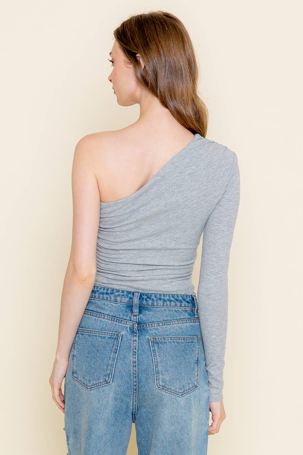 Fore Collection One Shoulder Bodysuit