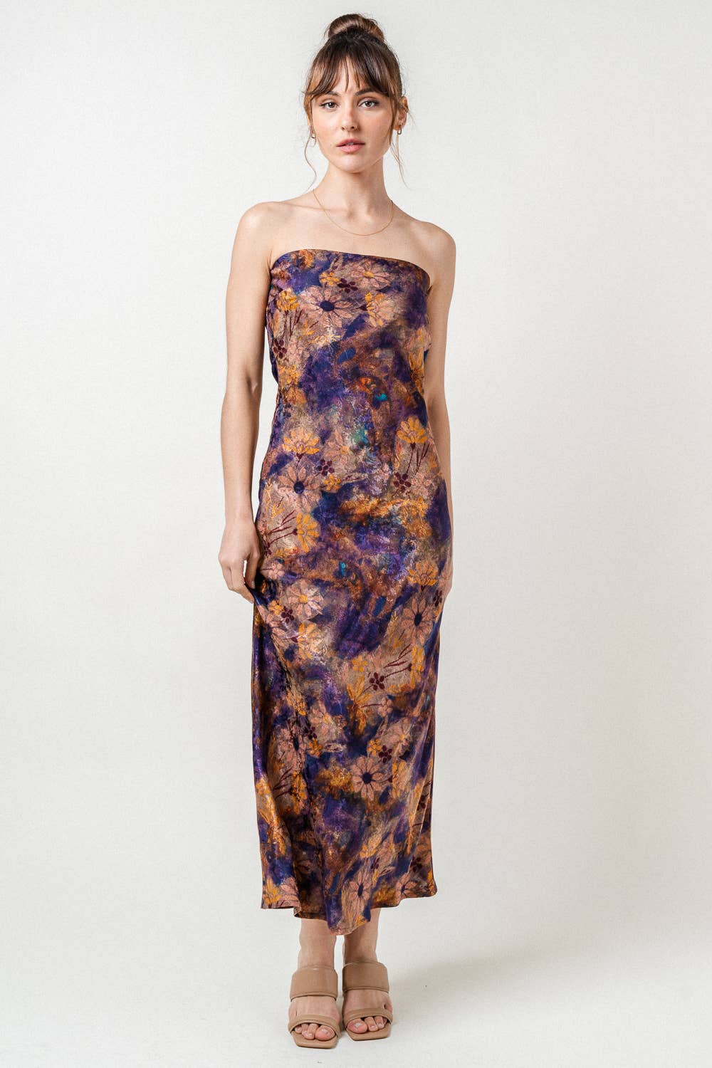 Fore Strapless Maxi Dress