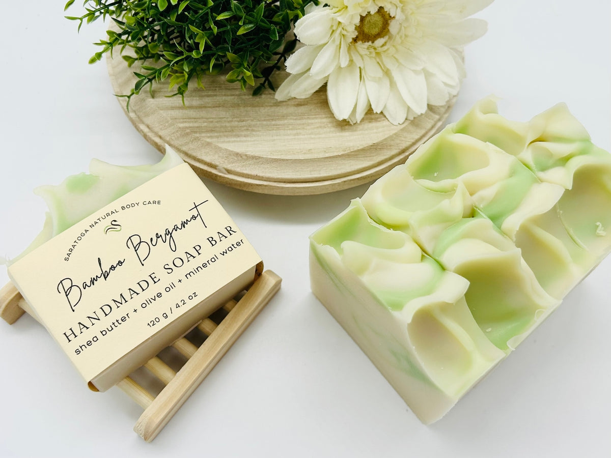 Natural Bamboo Bergamot Soap