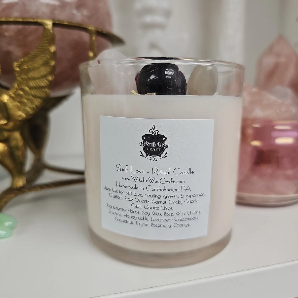 Witch's Way Craft Self Love Spell Candle