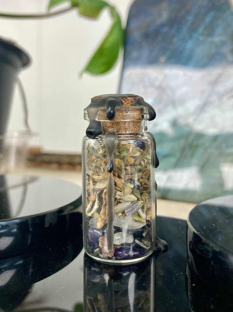 Witch's Way Protection Spell Jar