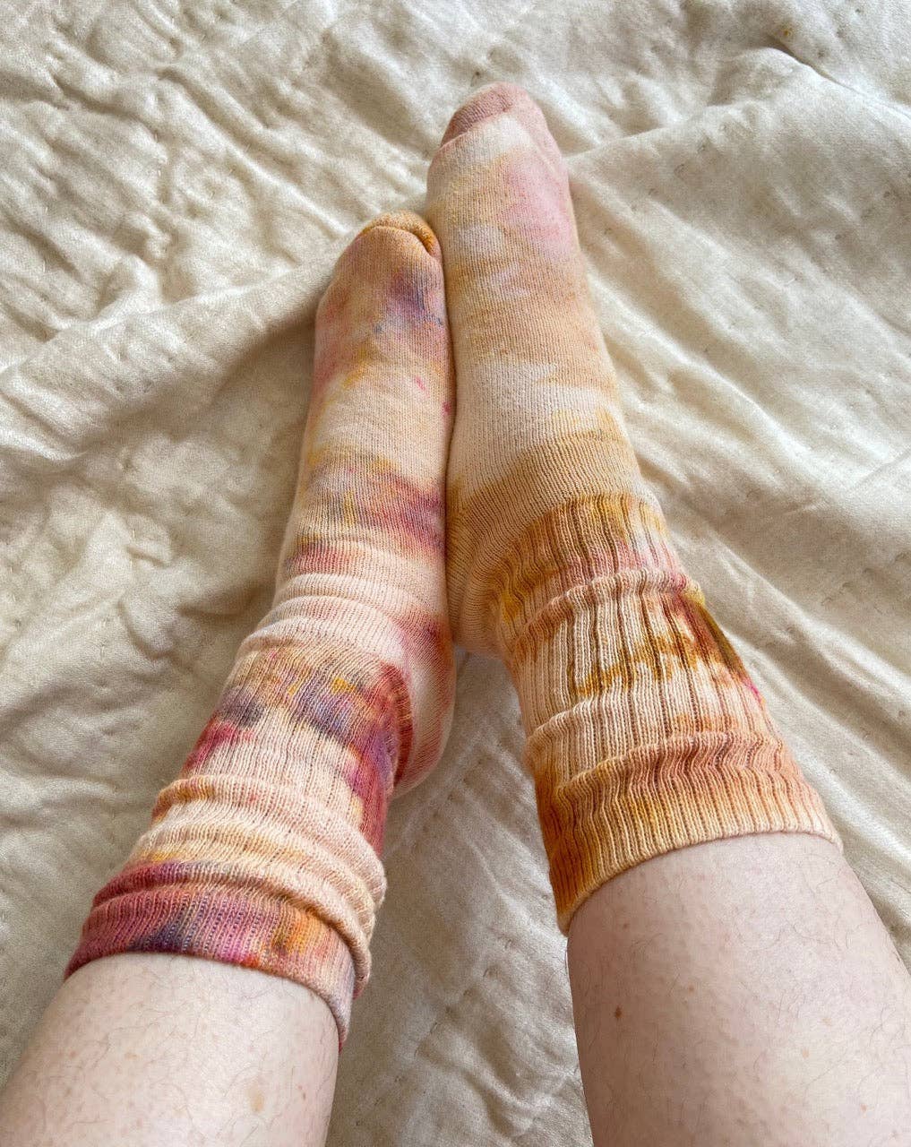 Mira Blackman Hand Dyed Organic Cotton Socks