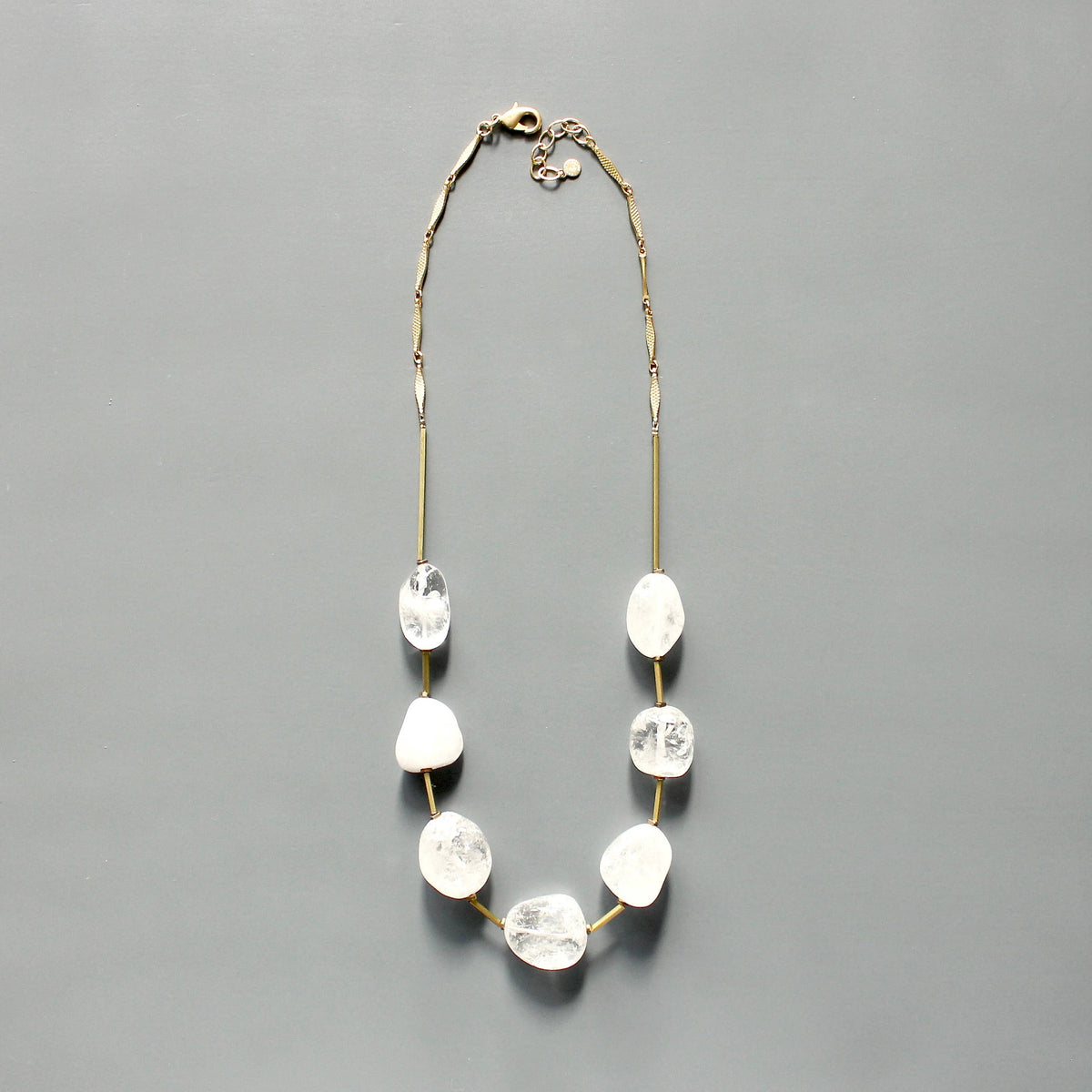 David Aubrey Quartz Nugget Necklace