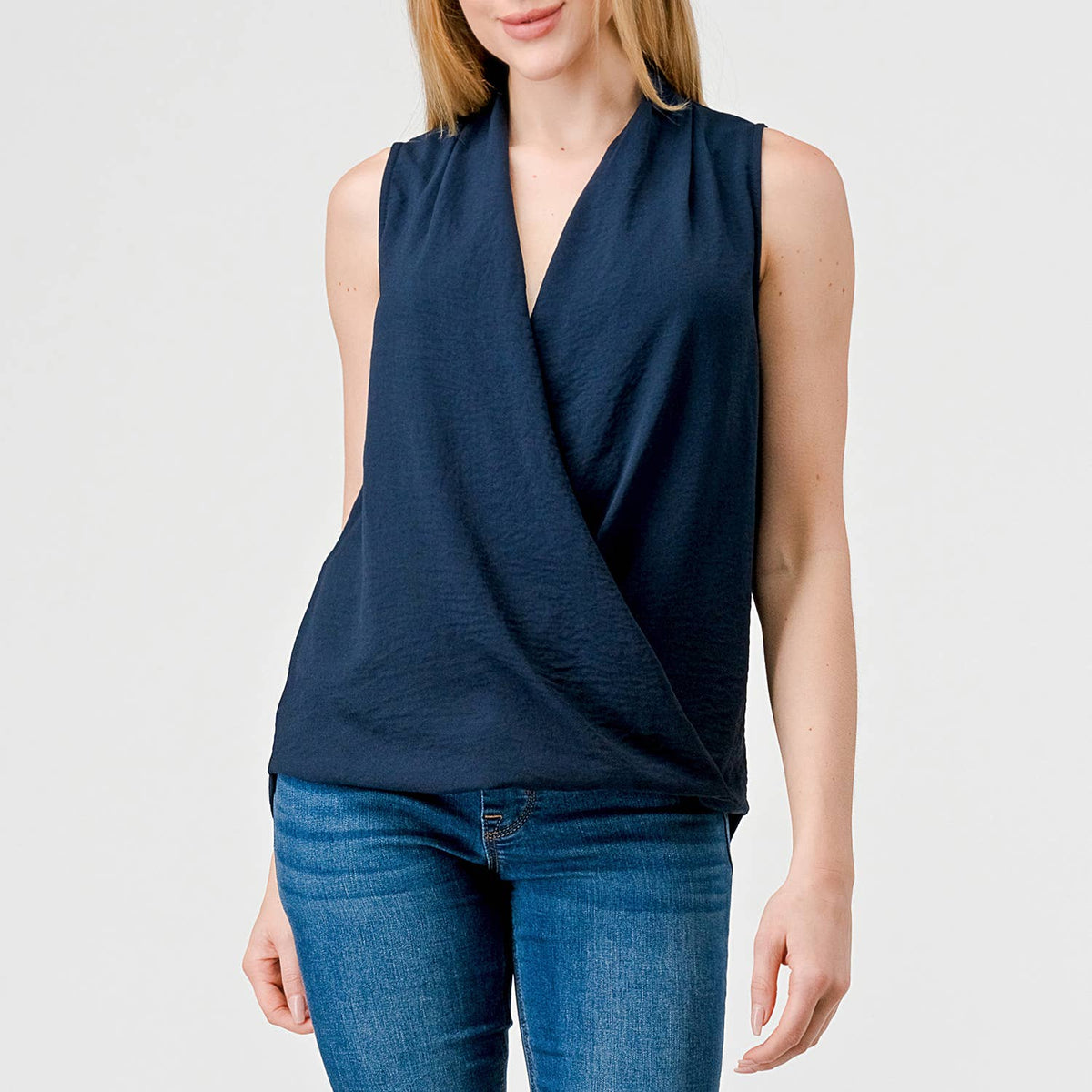 Heimious Surplice Woven Top