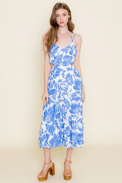 Fore Floral Printed Sun Dress