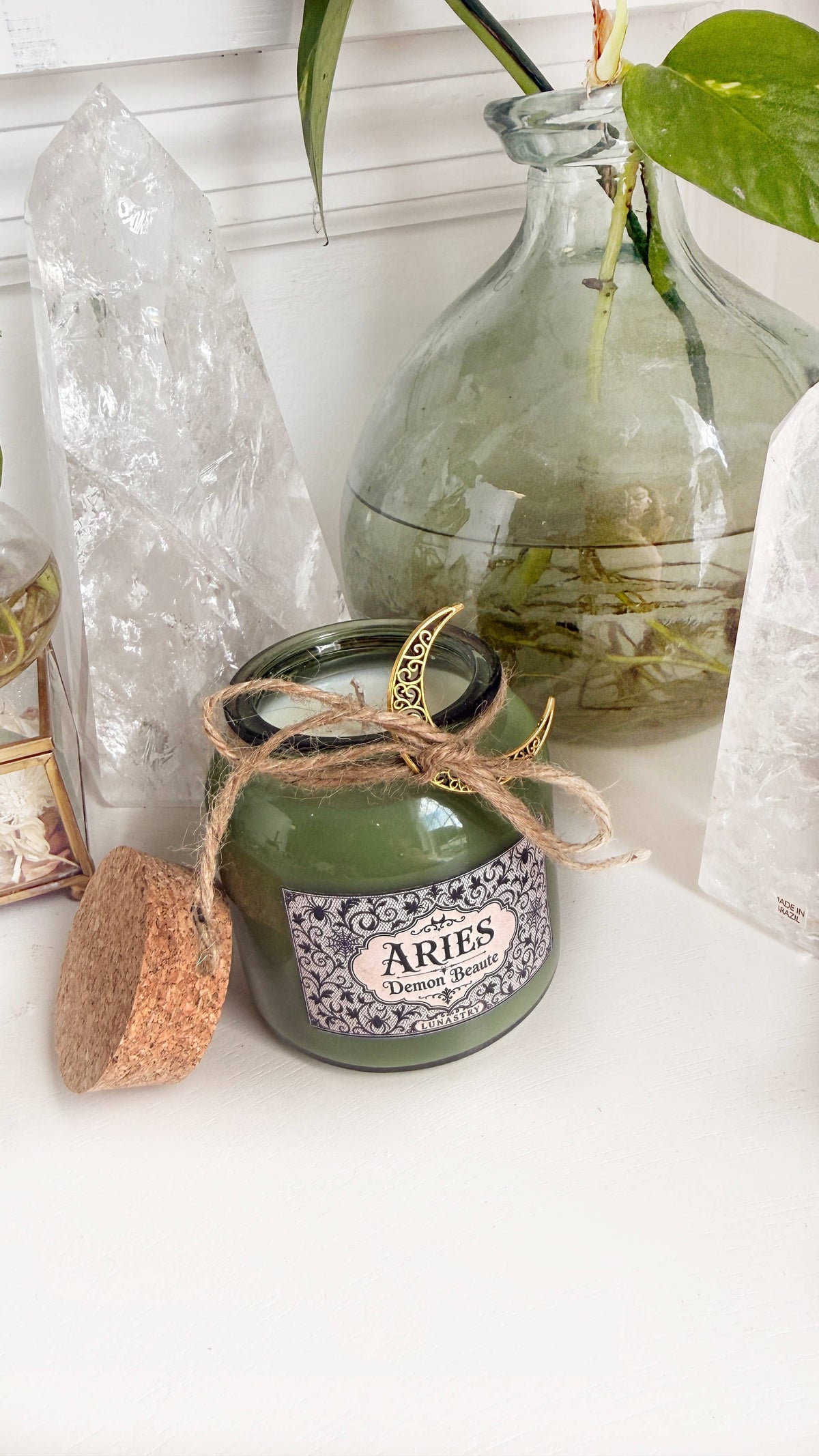 Lunastry Zodiac Halloween Candle