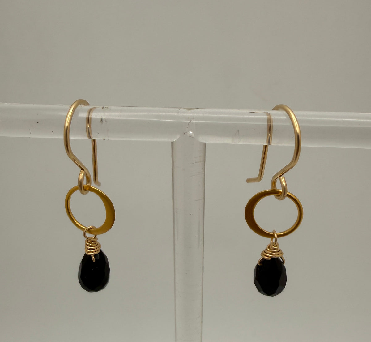 Susan Rifkin Faceted Teardrop Earrings | 14k Gold Filled