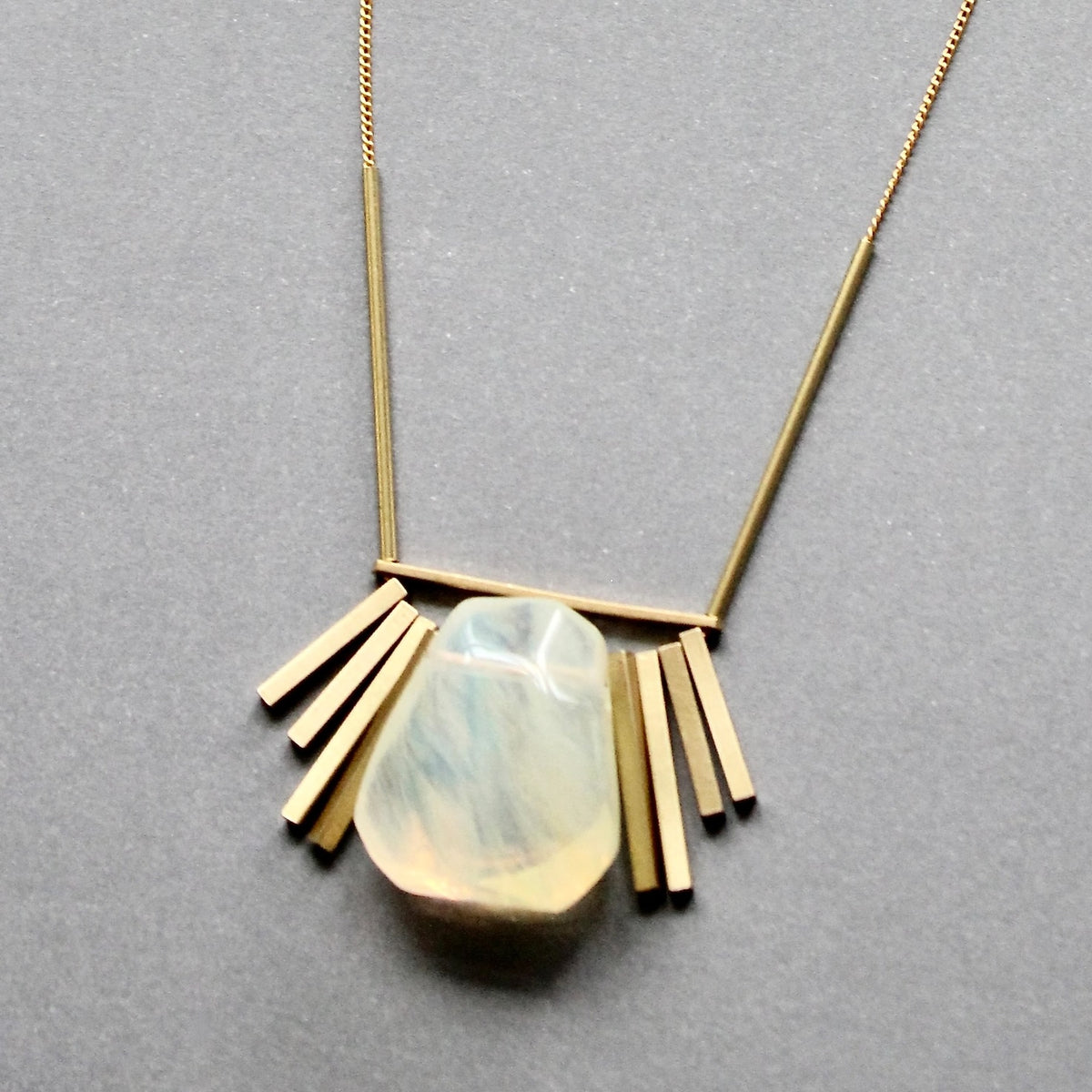 David Aubrey Pineapple Quartz Necklace