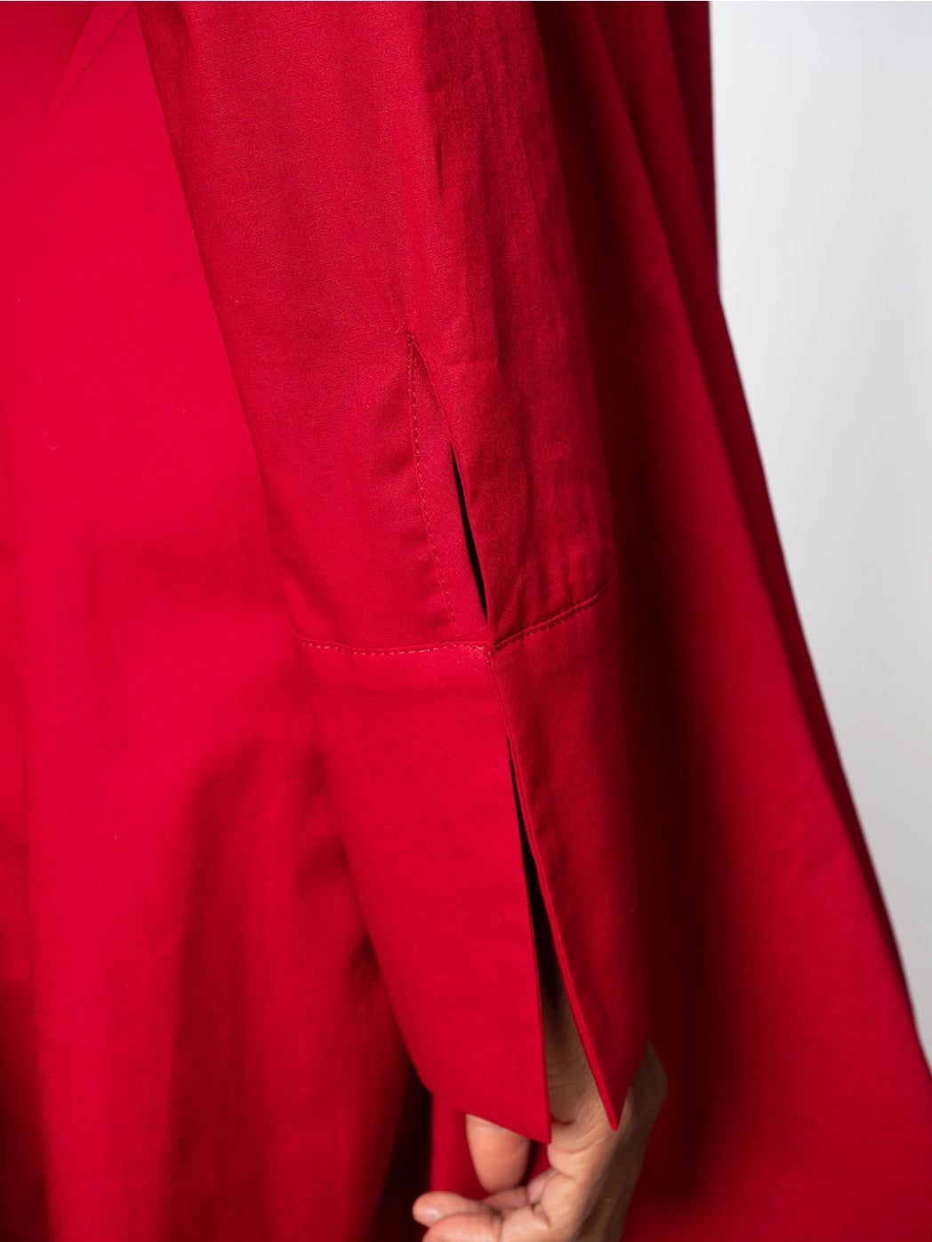 Metamorphoza Red Shirt Dress