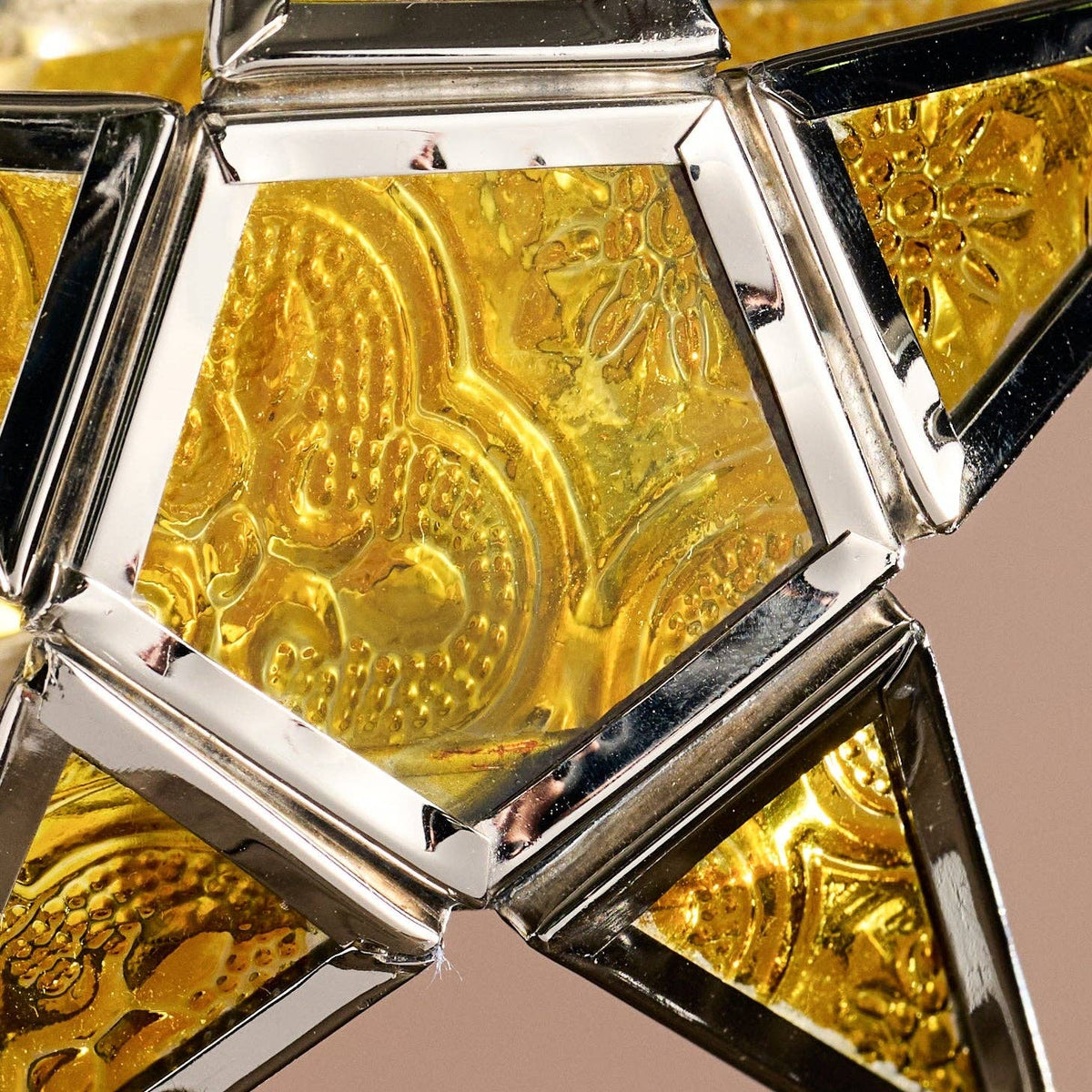 10 TV Starlight Candleholder Ornament - Yellow