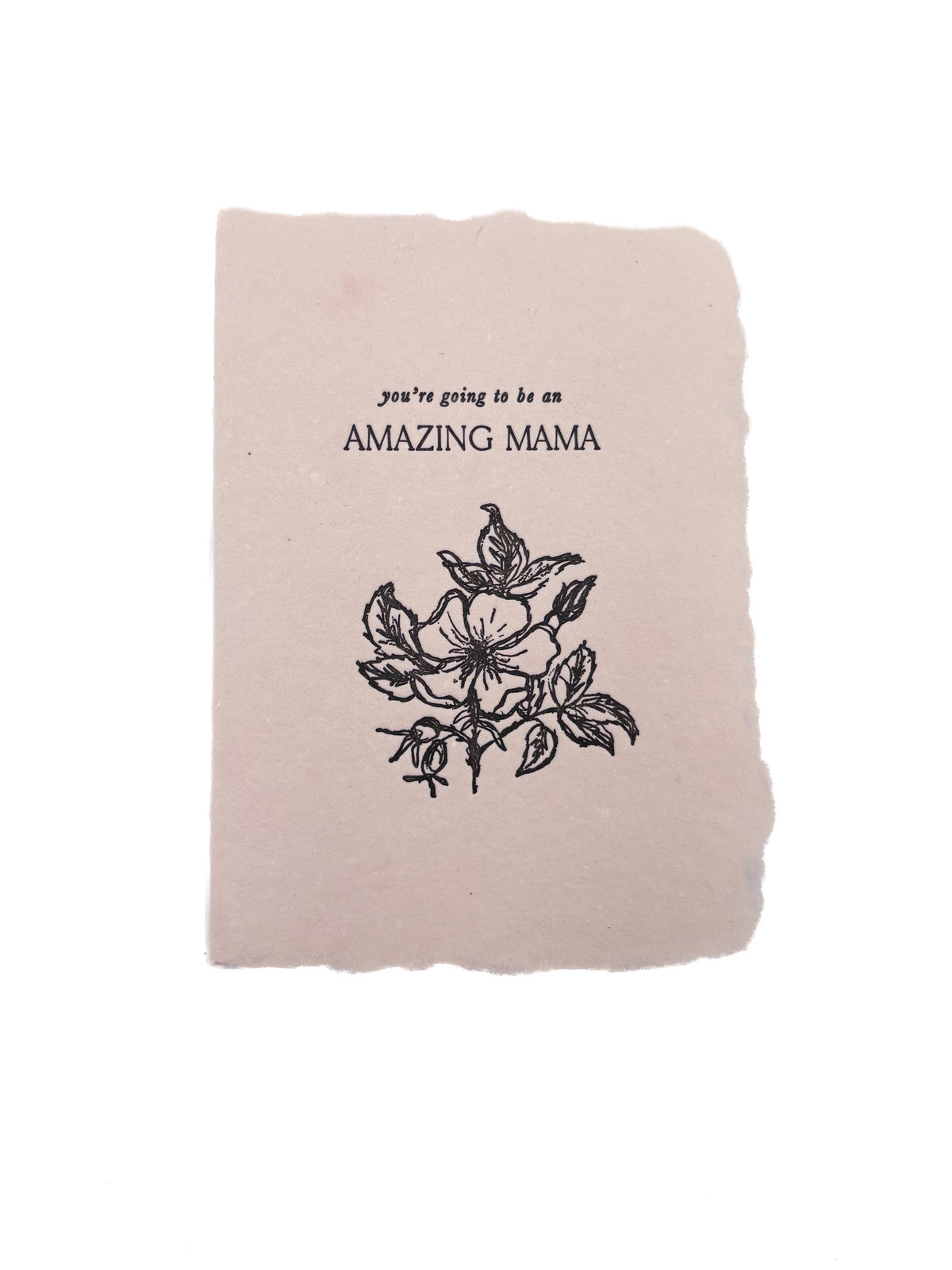 Amazing mama card