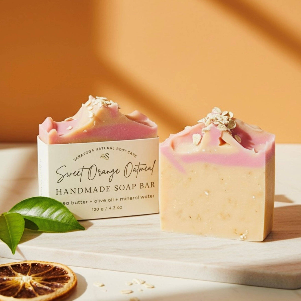 Saratoga Orange Oatmeal Soap