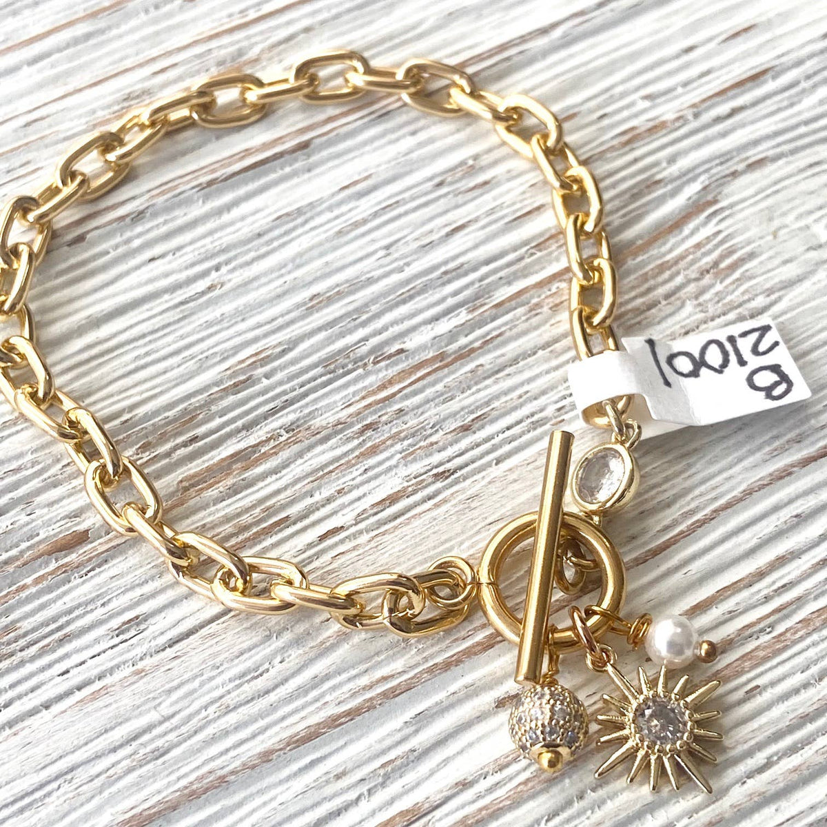 VB&CO Chunky Gold Bracelet