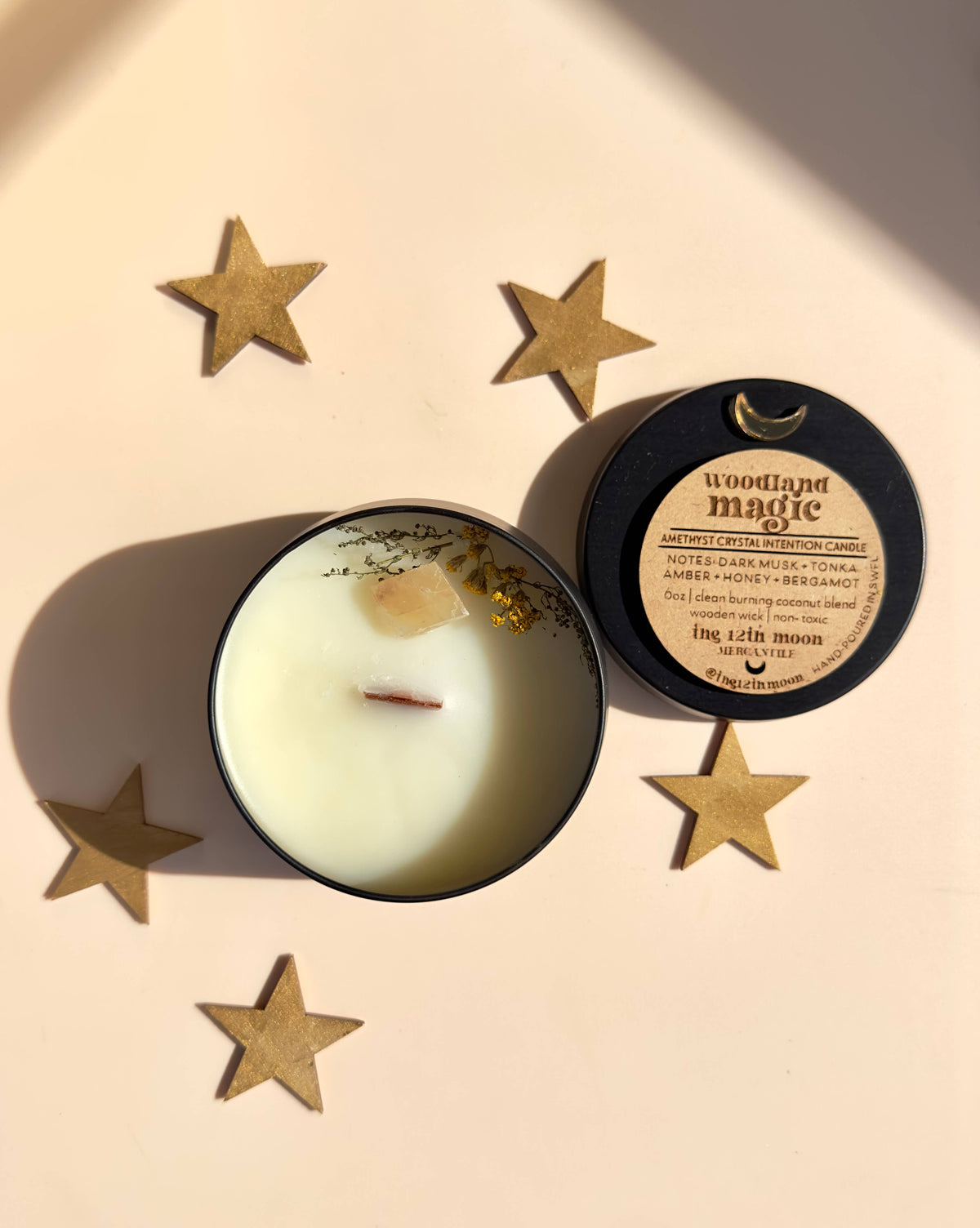 The 12th Moon Woodland Magic Coconut Wax Candle