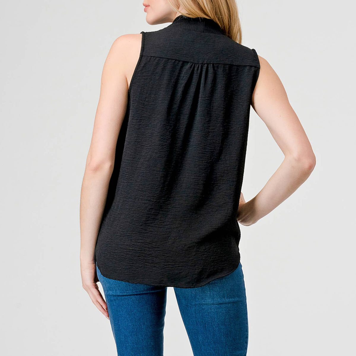 Heimious Surplice Woven Top