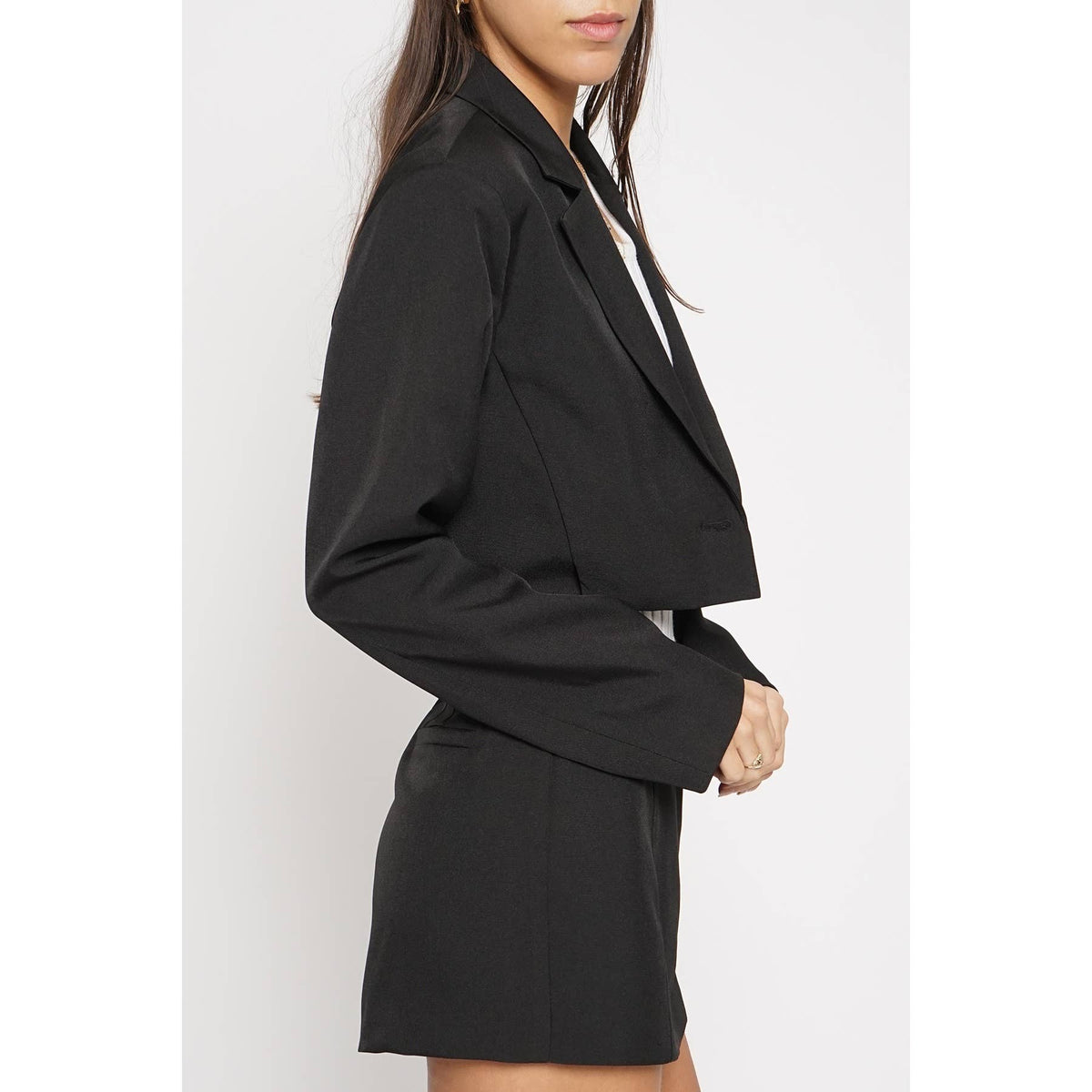 San Souci Cropped Suit Blazer