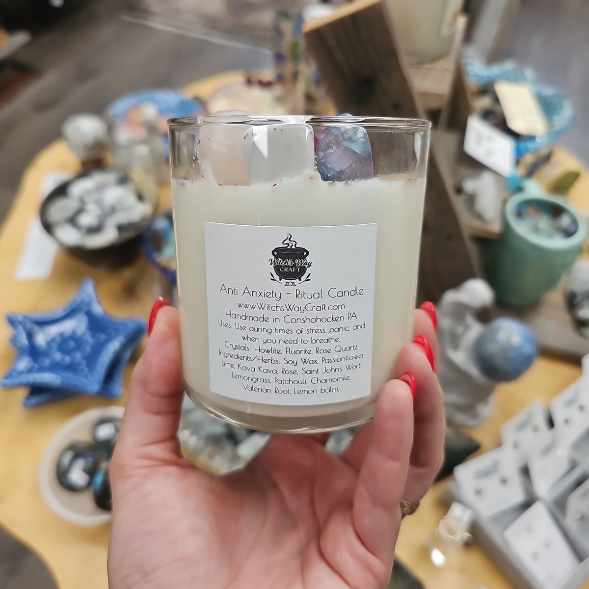 Witch's Way Craft Anti Anxiety Spell Candle