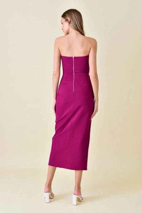 Fore Fuchsia Cocktail Dress