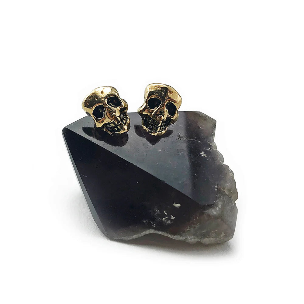 Hellhound Jewelry Baby Skull Studs