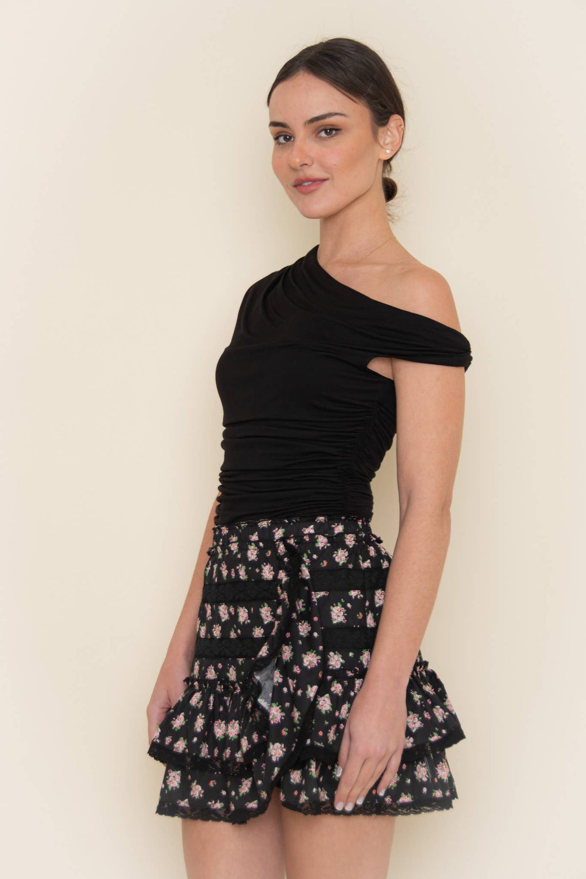 Fore Collection Off The Shoulder Basic Top