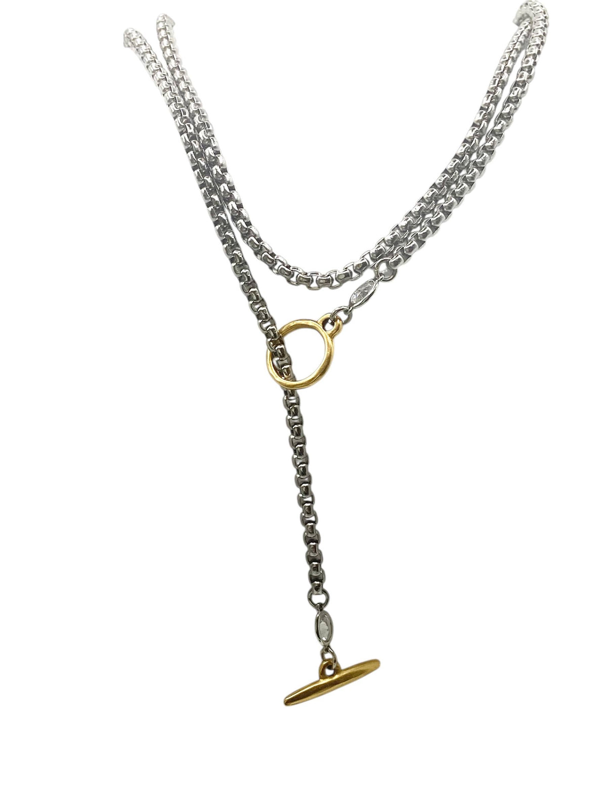 VB&CO Wrap Lariat Necklace