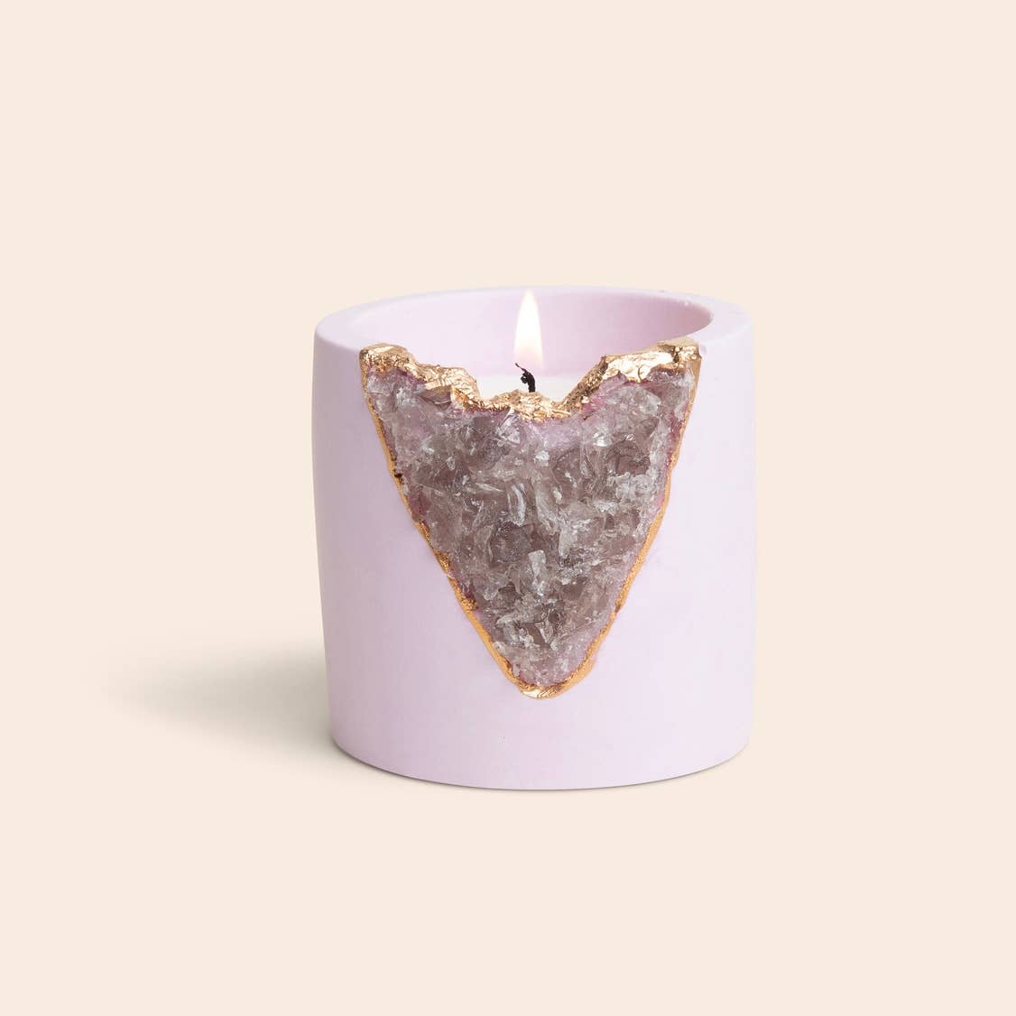 TB Fragrances Lavender Santal Geode Candle