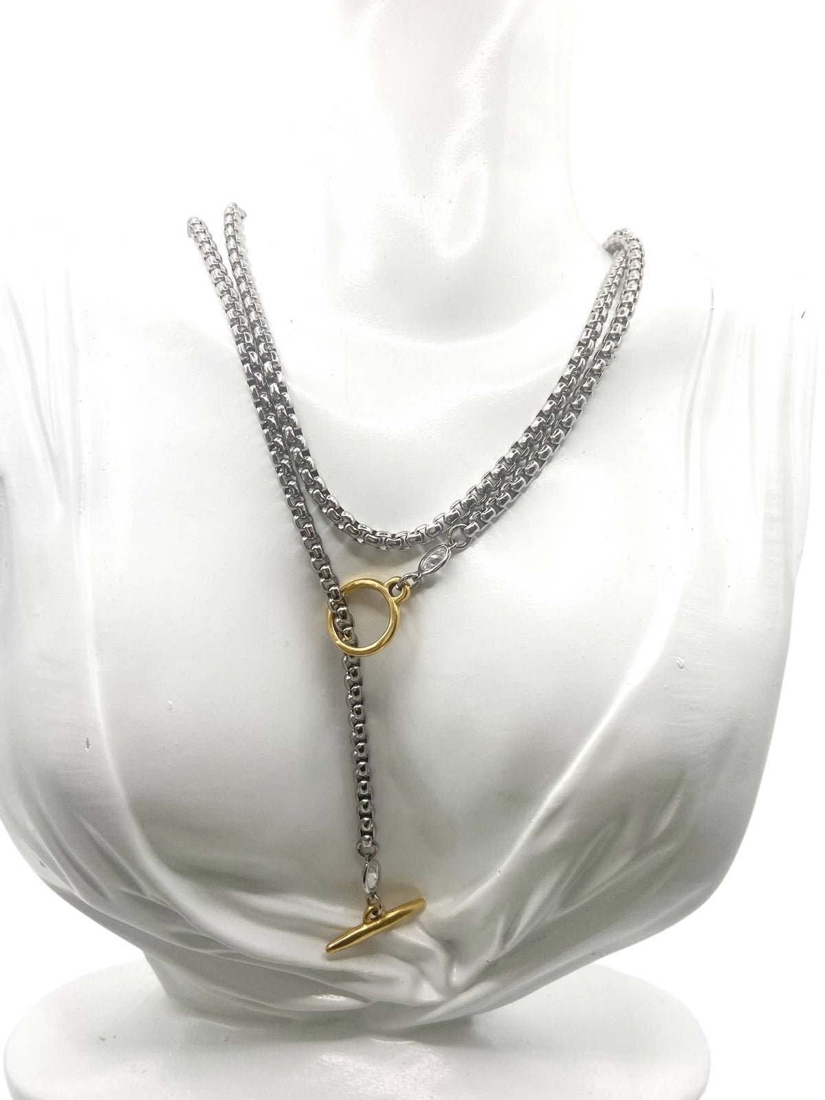 VB&CO Wrap Lariat Necklace