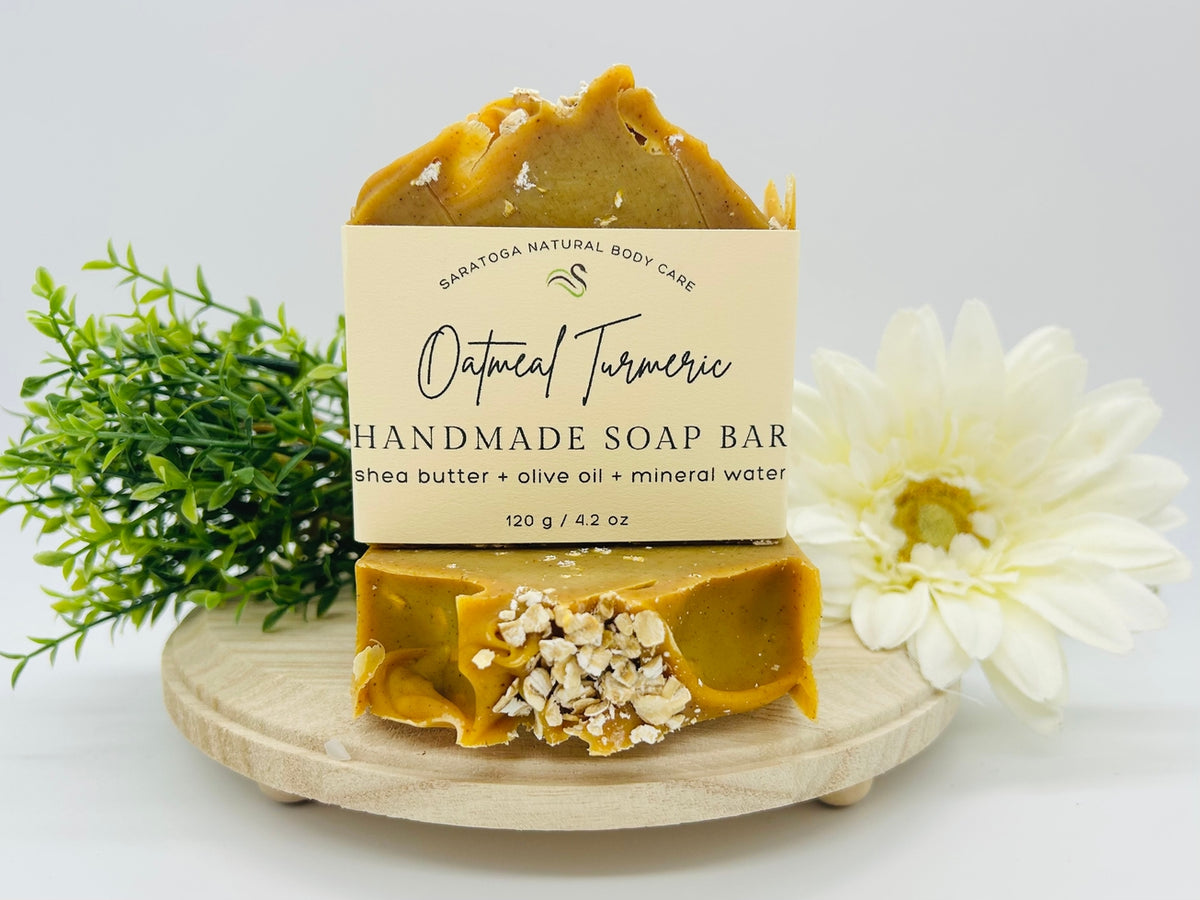 Natural Oatmeal Tumeric Soap