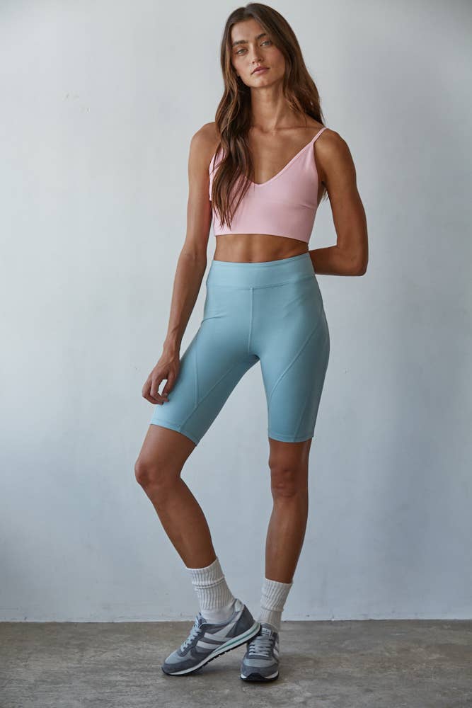 By Together Seamless Triangle Crop Top