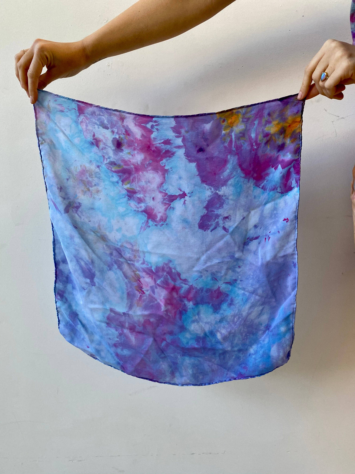Mira Blackman Hand Dyed Silk Scarf