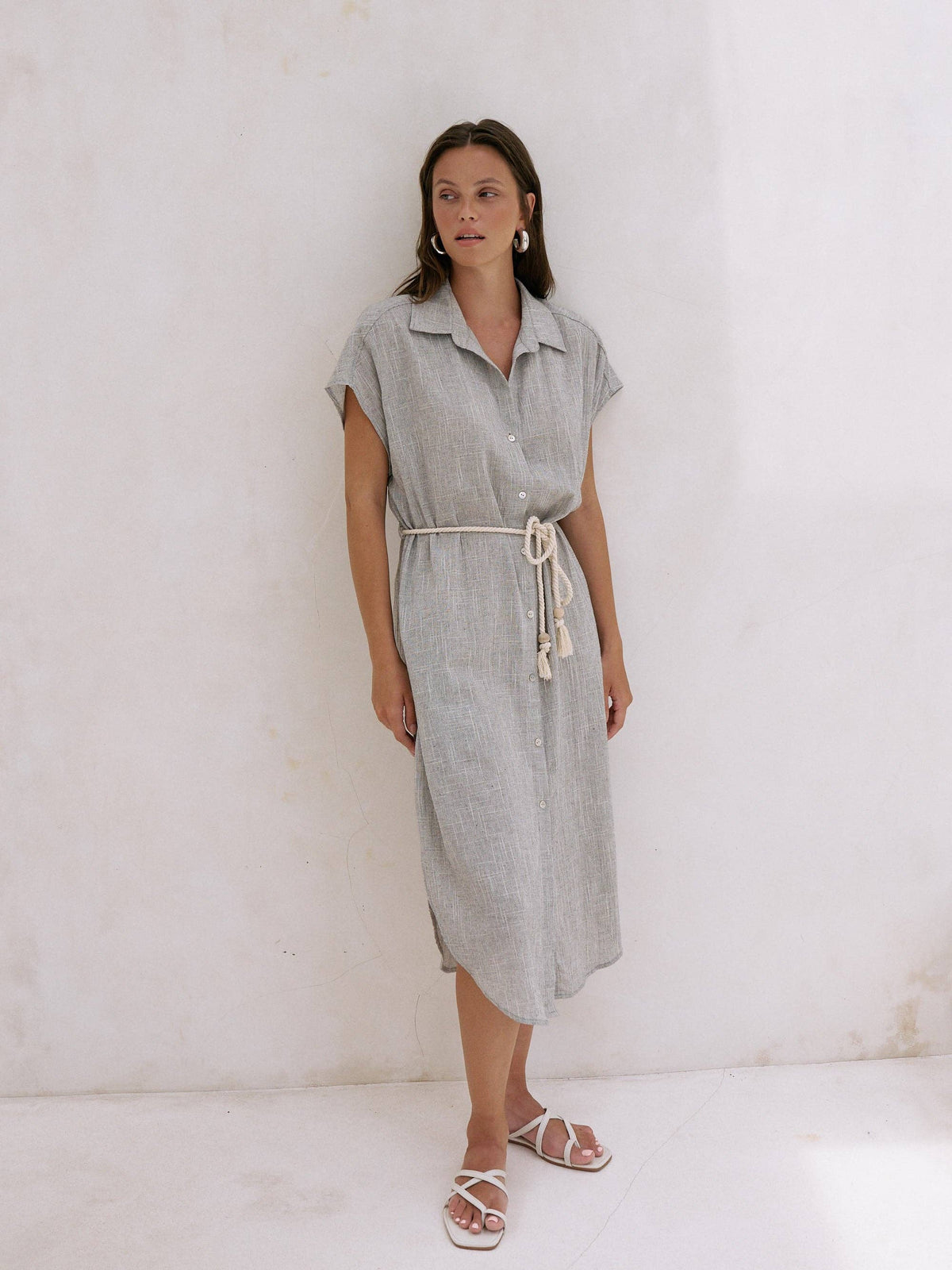 The Handloom Zaya Shirt Dress