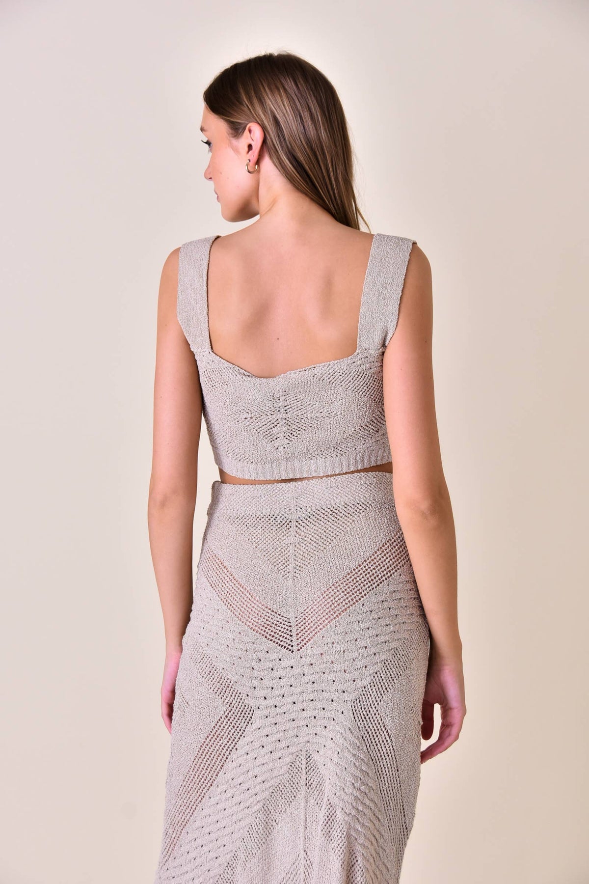 Fore Collection Knit Crop Top