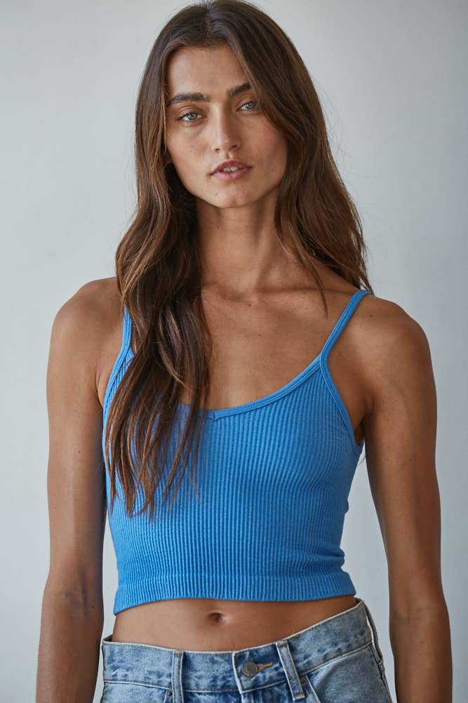 By Together Knit Ribbed Seamless Top