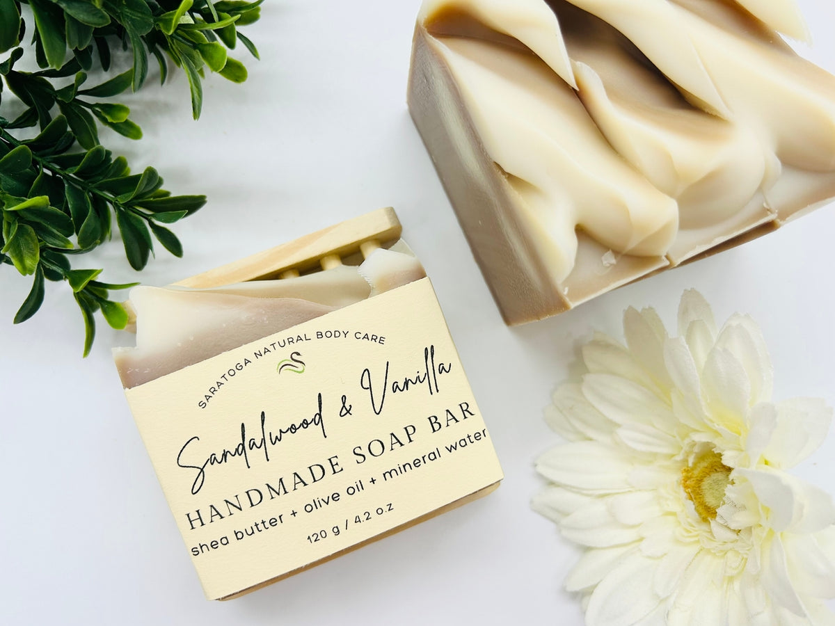 Natural Sandalwood Vanilla Soap